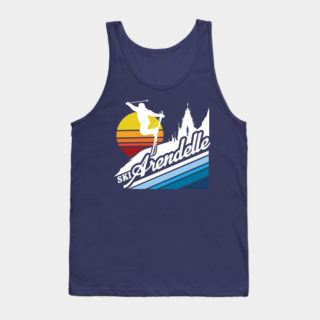 Ski Arendelle Tank Top by MindsparkCreative